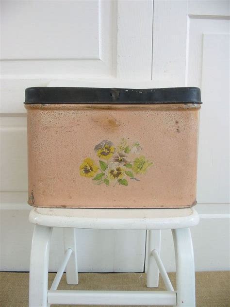 shabby chic bread box metal|Shabby Chic Bread Box .